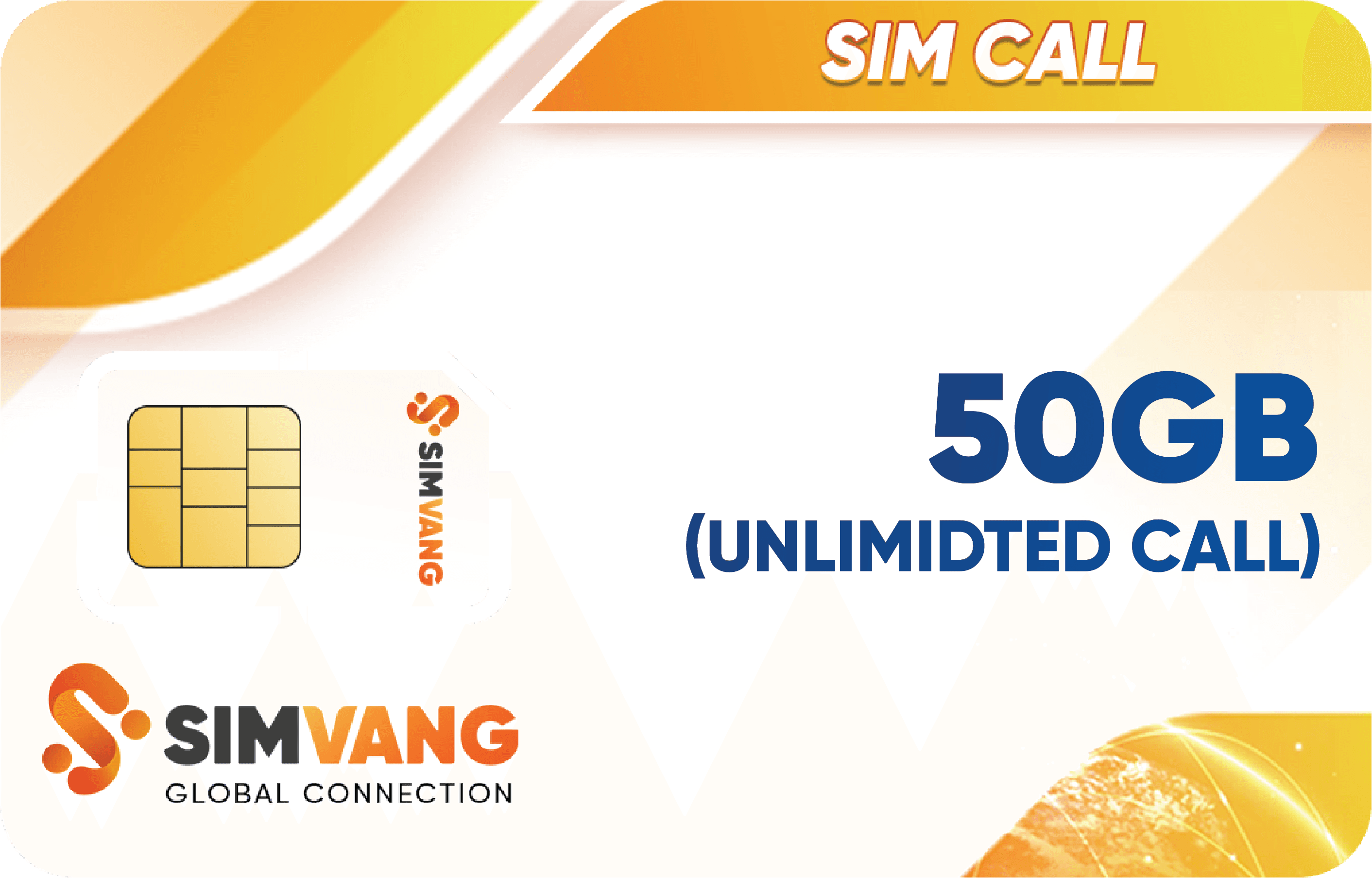 音声SIM データ 50GB+24/24分かけ放題